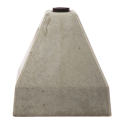 betongfot pyramide
