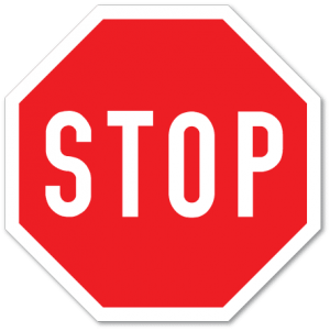 trafikkskilt stopp 204