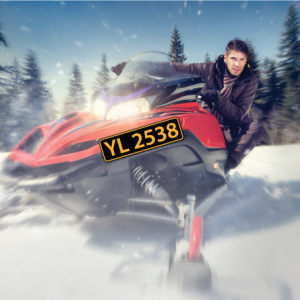 Registreringsnummer Snøscooter