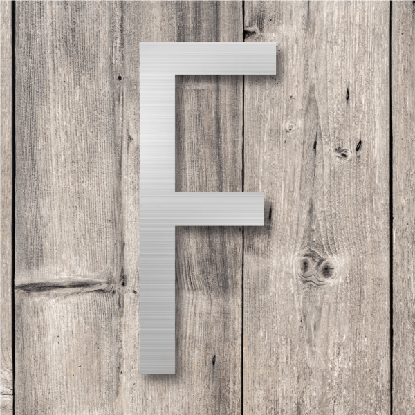 Husnummer bokstaver | Aluminium