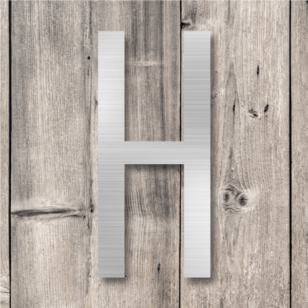 Husnummer bokstaver | Aluminium