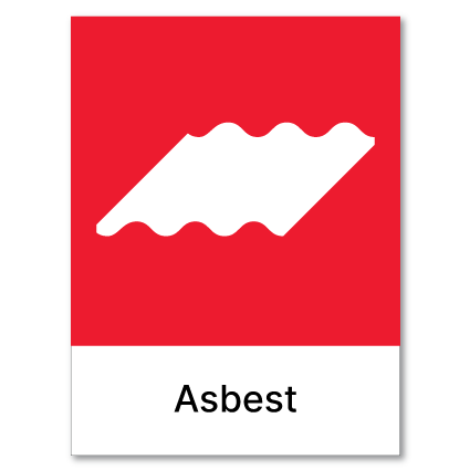 Avfallssortering Asbest