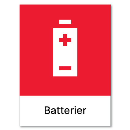 Avfallssortering Batterier
