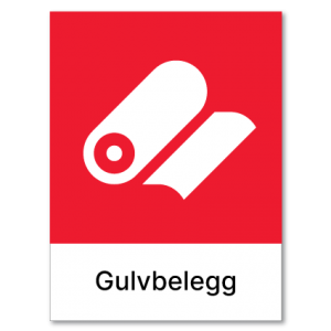 Avfallssortering Gulvbelegg