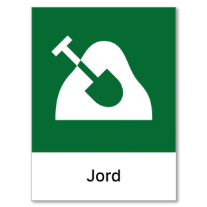 Avfallssortering Jord