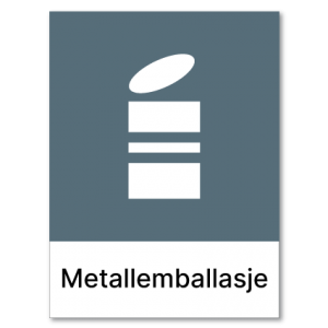Avfallssortering Metallemballasje 2