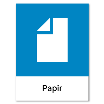 Avfallssortering Papir