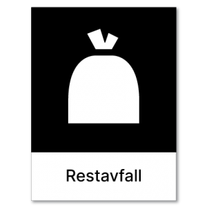 avfallssortering restavfall