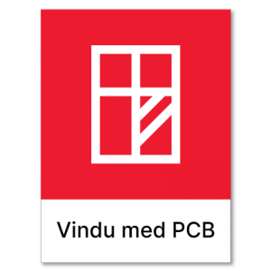 Avfallssortering Vindu med PCB