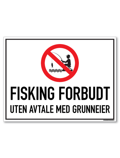 Fisking forbudt