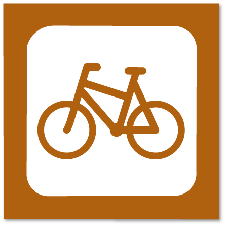 piktogram sykkelløype