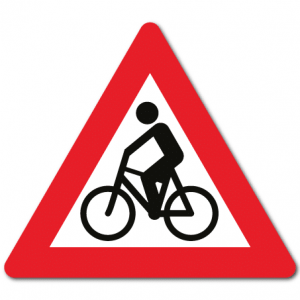 Trafikkskilt Syklende 144