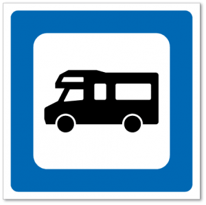 Trafikkskilt Bobilplass 621