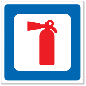 Trafikkskilt Brannslokningsapparat 606