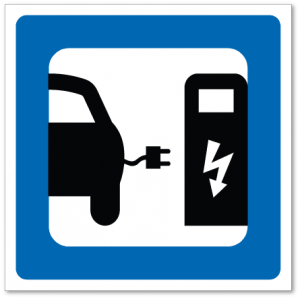 trafikkskilt hurtiglading 609