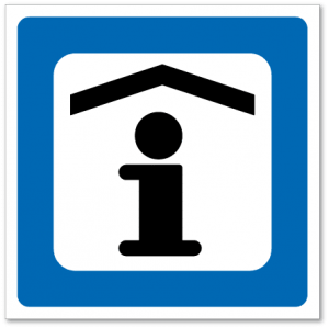 Trafikkskilt Turistinformasjon 637