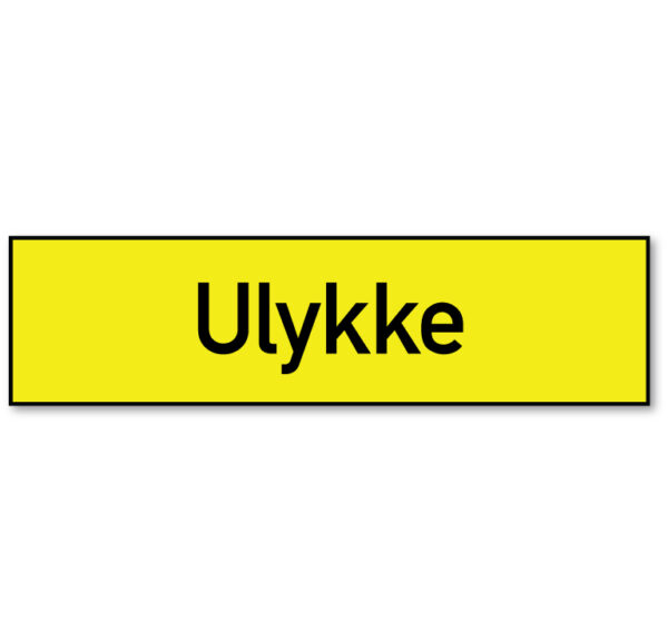 Arbeidsvarsling skilt som advarer mot ulykke
