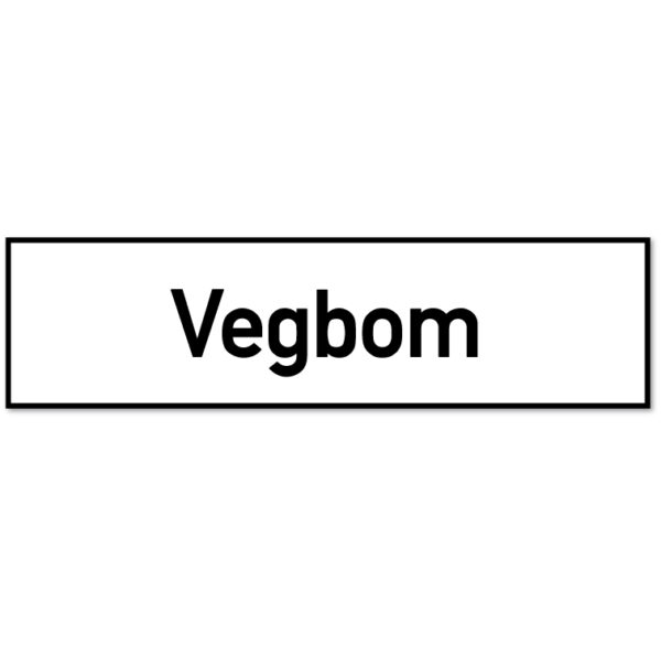 Underskilt for fareskilt som forteller at du kommer til en vegbom